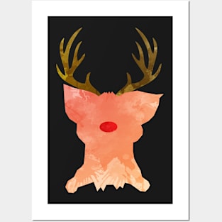 Christmas Inspired Silhouette Posters and Art